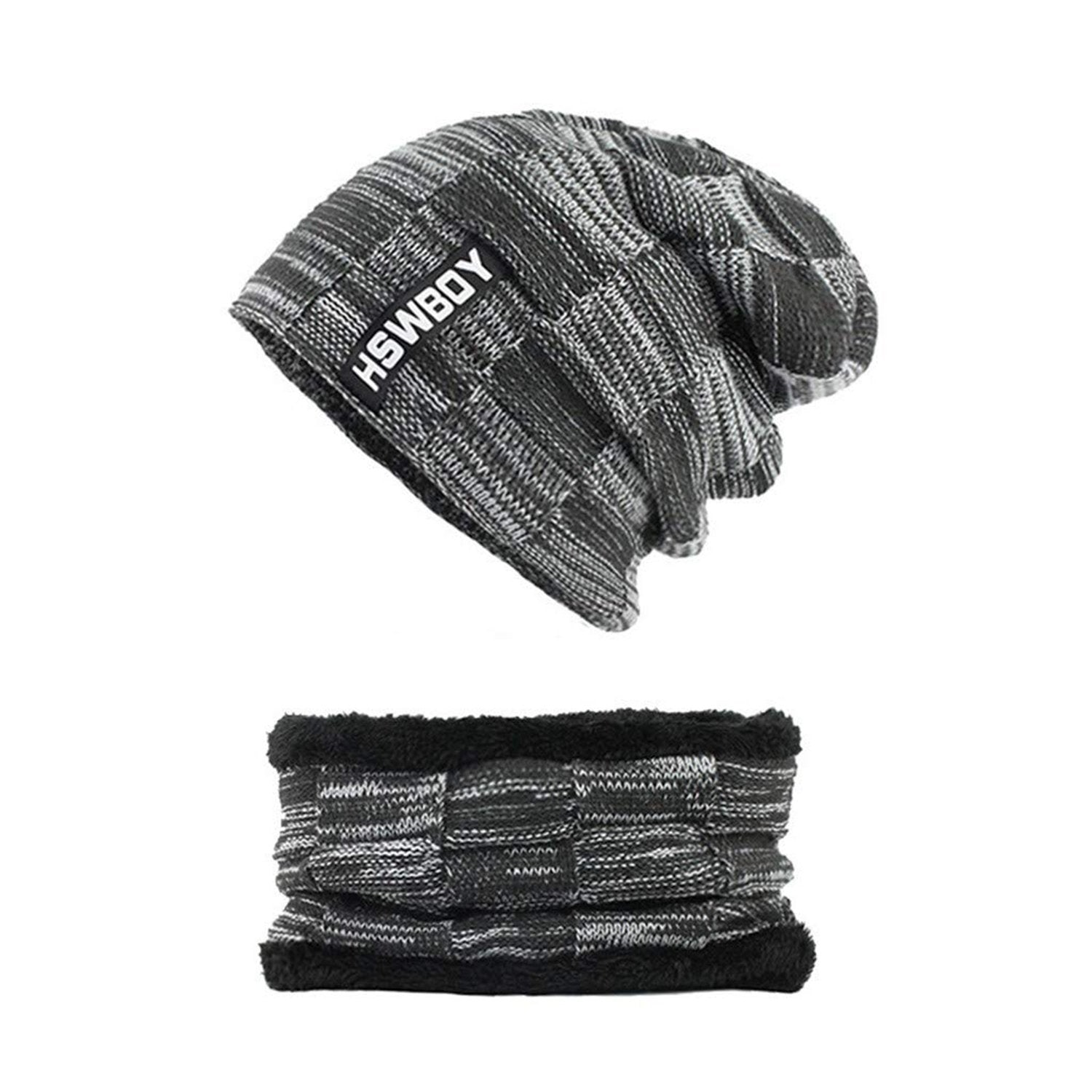Ultra Soft Unisex Woollen Beanie Cap Plus Muffler Scarf Ultra Soft Unisex Woollen Beanie Cap Plus Muffler Scarf